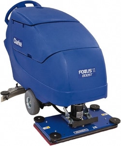 MSC&nbsp;Clarke Floor Scrubber, 28 in Cleaning Path, AGM Battery Powered, Orbital