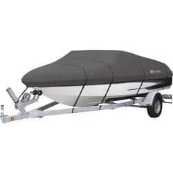 MSC&nbsp;Classic Accessories Boat Cover, Heavy-Duty, 17-19 ft. L, 102 in. W, Polyester
