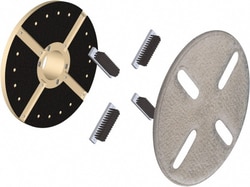 MSC&nbsp;Fas-trak Carpet Brush, Non-Abrasive, 17 in Diameter, for 15-20 in Machines