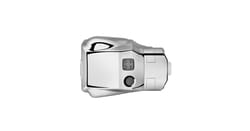 MSC&nbsp;Rubbermaid Adapter Kit, Teck Valve Compatible, Metal, Polished Chrome