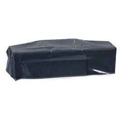 MSC&nbsp;Sweepex Debris Shield, 48 in Overall Width, 16 in Diameter, for Rotary Broom