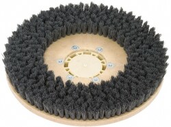 MSC&nbsp;Clarke Lite Grit Disc Brush, 26 inch, Fine Grit, Black
