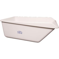 MSC&nbsp;Vikan Angled Dump Tub, High-density Polyethylene, 101.85 Gallon, with Drain Plug