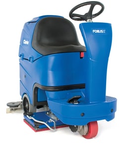 MSC&nbsp;Clarke Rider Autoscrubber, 28 inch Cleaning Path, Disc, Battery Powered