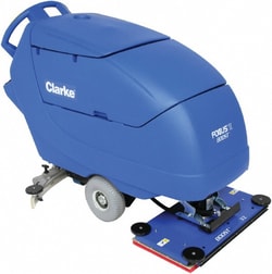 MSC&nbsp;Clarke Floor Scrubber, 32 in Cleaning Width, Battery Powered, Orbital