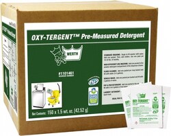 MSC&nbsp;Werth Sanitary Supply Laundry Detergent, Powder, 1.5 oz, Biodegradable, Color Safe