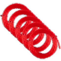 MSC&nbsp;Milwaukee Tool Trimmer Line, .095 in, 20 ft, Pre-Cut Twisted, 5 Pack