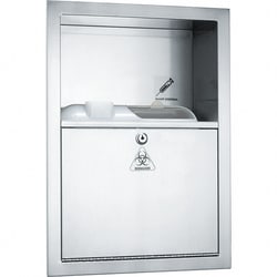 MSC&nbsp;ASI-American Specialties, Inc. Paper Towel Dispenser, Stainless Steel, Manual, 8 in H