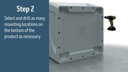 MSC&nbsp;Cortech USA Cobra Can, 22 Gallon, Food Grade/General Use, Structural Polyethylene