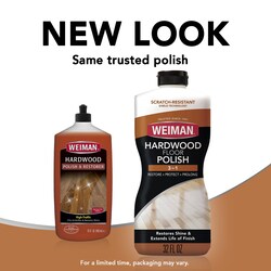 MSC&nbsp;Weiman Hardwood Floor Polish & Restorer, High Traffic, 27 fl oz