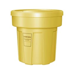MSC&nbsp;Cortech USA Trash Can, 25 gal, Round, Polyethylene, Food Grade