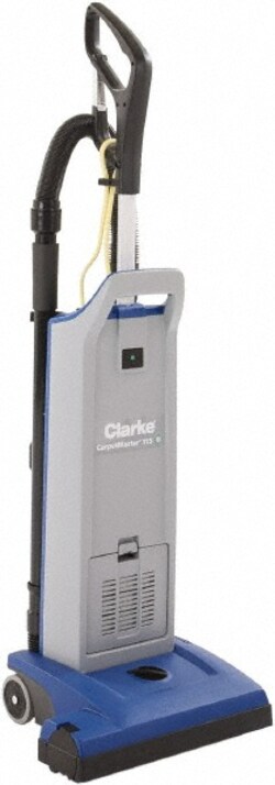 MSC&nbsp;Clarke Upright Vacuum, 14.5 in Cleaning Path, Single Motor, HEPA Filtration