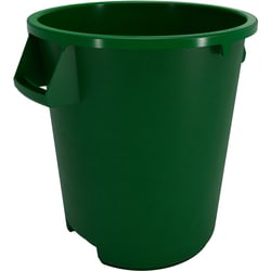 MSC&nbsp;Carlisle Trash Container, 55 gal, Round, Polyethylene