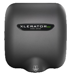 MSC&nbsp;Excel Dryer Hand Dryer, Graphite Textured Painted, 500 Watts, Automatic Sensor Operated