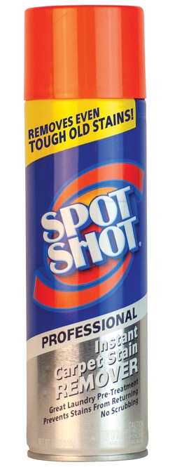 MSC&nbsp;Spot Shot Instant Carpet Stain Remover, 18 oz., Aerosol, Professional Strength