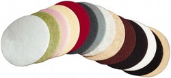 MSC&nbsp;AbilityOne Floor Pad, Burnishing, Non-Woven Fabric, 14 Inch, Medium Grit