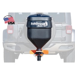 MSC&nbsp;Buyers Products Electric Poly Hopper Spreader, 2.5 Cubic Yard, 12V DC