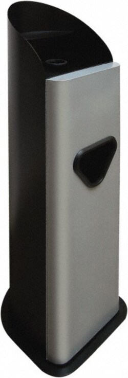 MSC&nbsp;2XL Wipe Dispenser, Silver Steel, Manual, 58 in Height