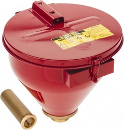 MSC&nbsp;New Pig Drum Funnel, Polypropylene, 30 & 55 gal Drums, Burpless