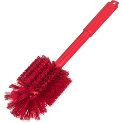 MSC&nbsp;Carlisle Valve Brush, 16 in, Oval Head, Medium Stiff, Red