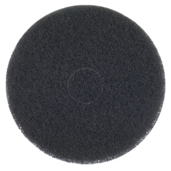 MSC&nbsp;Norton Bear-Tex Floor Pad, AO Coarse Grit, 18 in Dia, Black