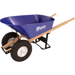 MSC&nbsp;STL WHEELBARROW&WOOD HNDL