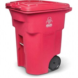MSC PLSTC HD LIPPED UTIL CART