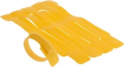 MSC&nbsp;HOOK & LOOP YELLOW 10PK