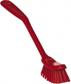 MSC DISH BRUSH W/SCRAPER