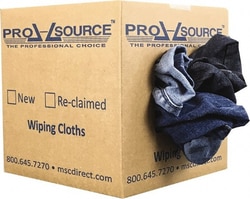 MSC DENIM WIPER RAG 100 CTN