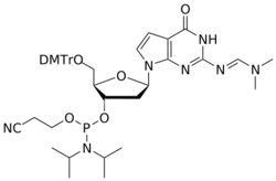 STA PHARMACEUTICAL US LLC&nbsp;DNA 7De-G(dmf) amidite | 5 g | CAS 121767-97-3 | InChIKey HBENOWJVIKVUGF-OLQNVDSXSA-N