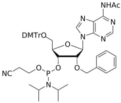 STA PHARMACEUTICAL US LLC&nbsp;2'-O-benzyl A(Ac) amidite | 5 g | CAS 1314972-04-7 | InChIKey FYYIBHVNXIXHTE-ZXGSXRRMSA-N