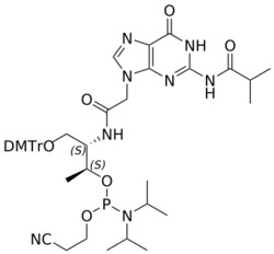STA PHARMACEUTICAL US LLC&nbsp;(D)-aTNA G(iBu) amidite | 200 mg | CAS 1253933-53-7 | InChIKey CADZEZDXHFHIII-USAJFWFESA-N