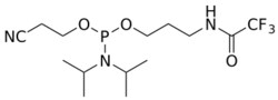 STA PHARMACEUTICAL US LLC&nbsp;TFA C3 amine amidite | 5 g | CAS 853955-89-2 | InChIKey AOAXRHUQUZSDAX-UHFFFAOYSA-N