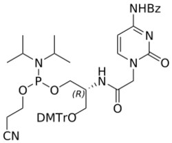 STA PHARMACEUTICAL US LLC&nbsp;(R)-SNA C(Bz) amidite | 1 g | InChIKey INDCRCPSOKWLRY-CEEWGNETSA-N | MW 862.964761998