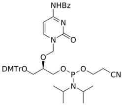 STA PHARMACEUTICAL US LLC&nbsp;FNA C(Bz) amidite | 200 mg | InChIKey KYJJUEVQJPBHPG-JYQURVOISA-N | MW 821.911761998