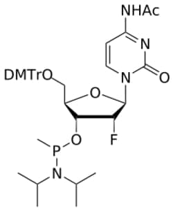 STA PHARMACEUTICAL US LLC&nbsp;2'-F C(Ac) Me-amidite | 1 g | InChIKey KBVMZEMFKQCECY-SGXIJWRWSA-N | MW 734.806165161