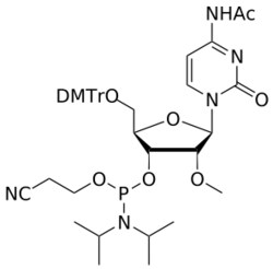 STA PHARMACEUTICAL US LLC&nbsp;2'-OMe C(Ac) amidite | 10 g | CAS 199593-09-4 | MDL MFCD12912403