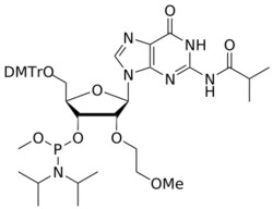 STA PHARMACEUTICAL US LLC&nbsp;2'-MOE G(iBu) OMe-amidite | 1 g | InChIKey RLSHXUDUUUJCEZ-MLLDKZSOSA-N | MW 874.972761998