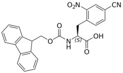 STA PHARMACEUTICAL US LLC&nbsp;Fmoc-L-Phe(2NO2-4CN)-OH | 100 g | InChIKey YMFYUIZZZFYCDC-QFIPXVFZSA-N | MW 457.442