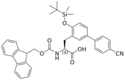 STA PHARMACEUTICAL US LLC&nbsp;(S)-2-((((9H-fluoren-9-yl)methoxy)carbonyl)amino)-3-(4-((tert-butyldimethylsilyl)oxy)-4'-cyano-[1,1'-biphenyl]-3-yl)propanoic acid | 50 g | InChIKey YRUFITMMJLDJIZ-XIFFEERXSA-N | MW 618.805