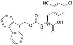 STA PHARMACEUTICAL US LLC&nbsp;Fmoc-L-Phe(2CN-4Cl)-OH | 10 g | InChIKey ZVPUVLXKOKTXHF-QHCPKHFHSA-N | MW 446.887