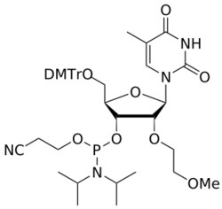 STA PHARMACEUTICAL US LLC&nbsp;2'-MOE T amidite | 2 g | CAS 163878-63-5 | MDL MFCD11505865