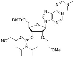 STA PHARMACEUTICAL US LLC&nbsp;2'-MOE A(dmf) amidite | 100 g | InChIKey HNUYQNDVGXBRKT-ZDHWAVLPSA-N | MW 882.999761998