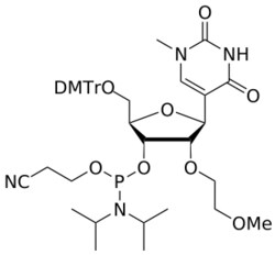 STA PHARMACEUTICAL US LLC&nbsp;2'-MOE N1-Methyl PseudoUridine amidite | 200 mg | InChIKey FWVPZDATJBTJIH-SAAFSQBVSA-N | MW 818.904761998