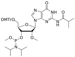 STA PHARMACEUTICAL US LLC&nbsp;2'-OMe G(iBu) OMe-amidite | 5 g | CAS 179478-96-7 | InChIKey ABXYOPVUGHRVTD-BFXRUIMDSA-N