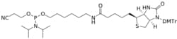 STA PHARMACEUTICAL US LLC&nbsp;5’-Biotin C6 amine amidite | 25 g | CAS 135137-87-0 | InChIKey RBXYKQBFPLXSJS-UHFFFAOYSA-N