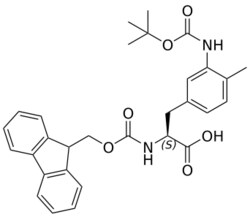 STA PHARMACEUTICAL US LLC&nbsp;Fmoc- L-Phe(3NBoc-4Me)-OH | 100 g | InChIKey ZVFHVFXPMJYGAC-SANMLTNESA-N | MW 516.594