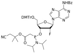 STA PHARMACEUTICAL US LLC&nbsp;2'-F A(Bz) PACE amidite | 5 g | InChIKey GWIRLBYAOJFUGB-UEFAFHCXSA-N | MW 946.030165161