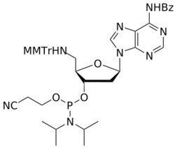 STA PHARMACEUTICAL US LLC&nbsp;DNA 5'-amino(MMTr) A(Bz) amidite | 1 g | CAS 184488-14-0 | InChIKey PPBOKVBCVUDAPD-CHRYITDWSA-N